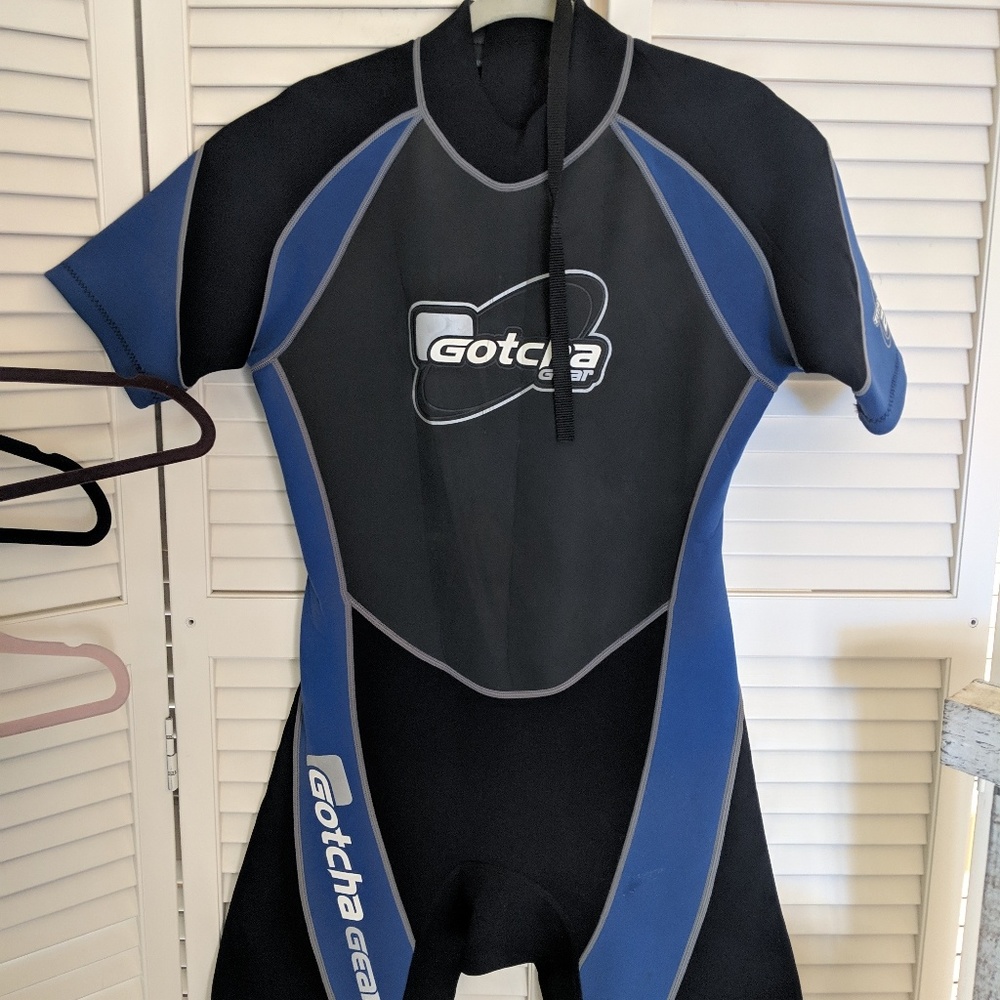 Gotcha Gear Shorty Wetsuit Mens  sz Large